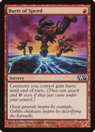 Burst of Speed Magic M10