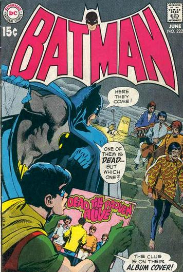 Batman #222 (1970) Cover Art