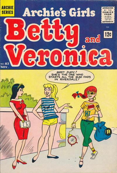 Archie's Girls Betty and Veronica #83 (1962) Comic Books Archie's Girls Betty and Veronica