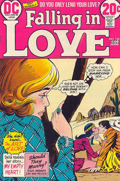 Falling in Love #138 (1972) Comic Books Falling In Love
