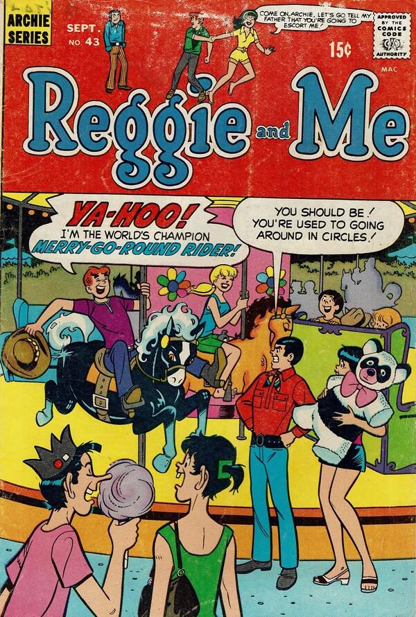 Reggie and Me #43 (1970) Comic Books Reggie and Me