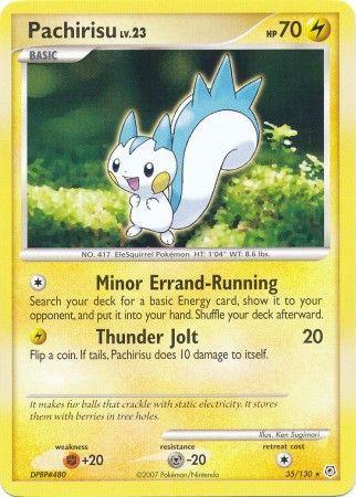 Pachirisu #35 Pokemon Diamond & Pearl