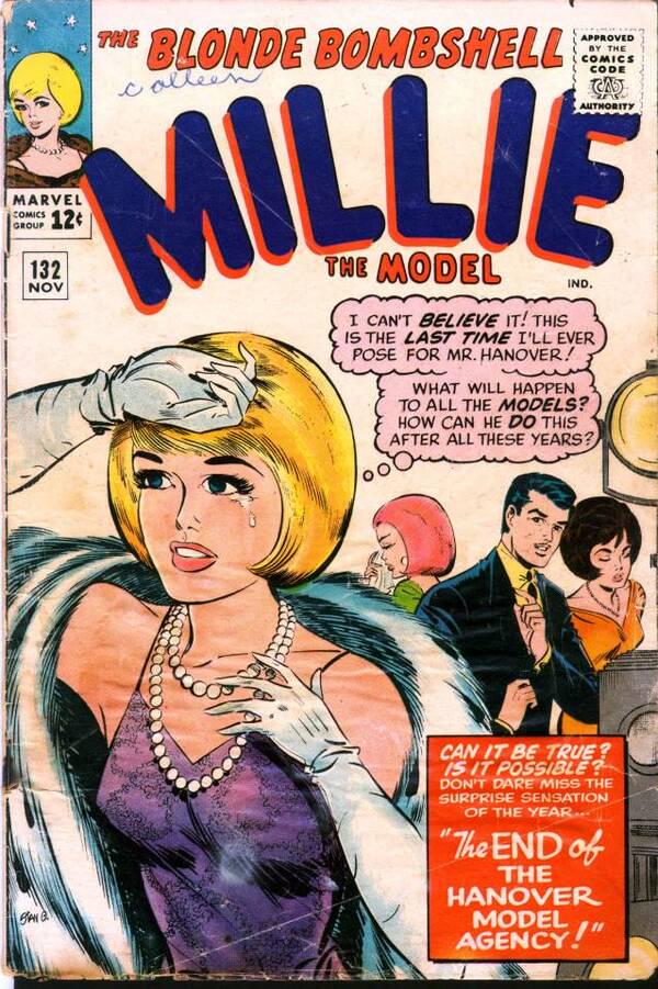 Millie the Model #132 (1965) Comic Books Millie the Model