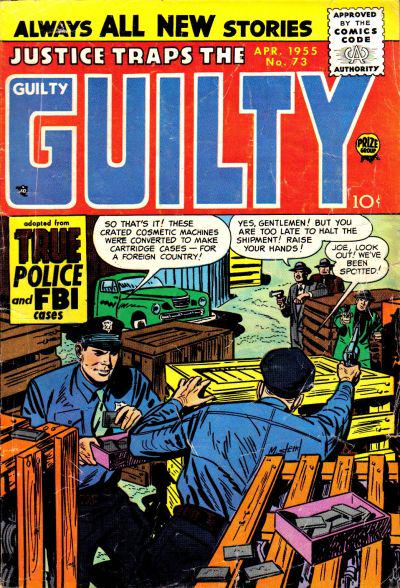 Justice Traps the Guilty #73 (1955) Comic Books Justice Traps the Guilty