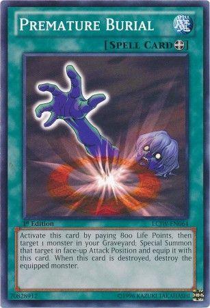 Premature Burial LCJW-EN064 YuGiOh Legendary Collection 4: Joey's World Mega Pack