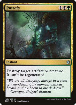 Putrefy #189 Magic Commander Anthology