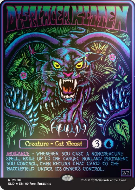 Displacer Kitten [Foil] #2506 Prices | Magic Secret Lair Drop