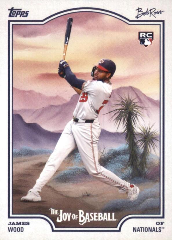 James Wood #89 Prices [Rookie] | 2025 Topps X Bob Ross | Baseball