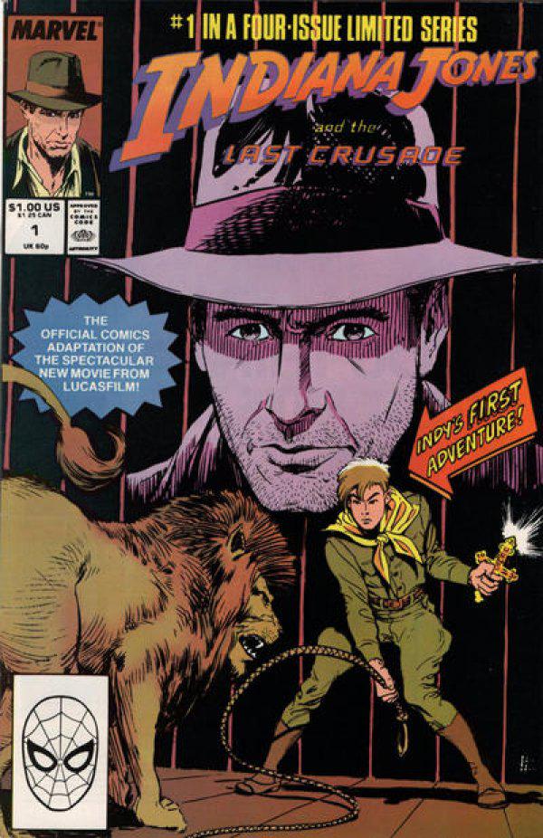 Indiana Jones and the Last Crusade #1 (1989) Comic Books Indiana Jones And The Last Crusade