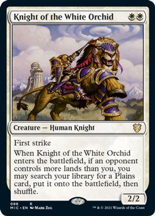 Knight of the White Orchid #88 Magic Midnight Hunt Commander