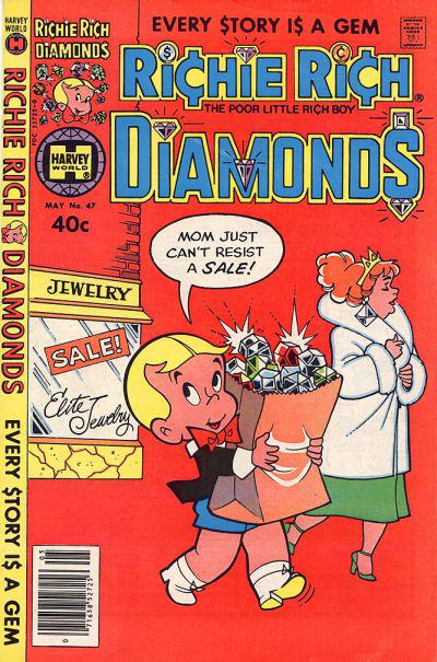 Richie Rich Diamonds #47 (1980) Comic Books Richie Rich Diamonds