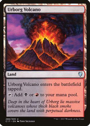 Urborg Volcano Magic Commander 2017