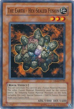 The Earth - Hex-Sealed Fusion DR3-EN149 YuGiOh Dark Revelation Volume 3