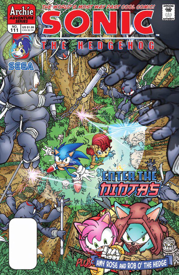Sonic the Hedgehog #111 (2002) Comic Books Sonic the Hedgehog
