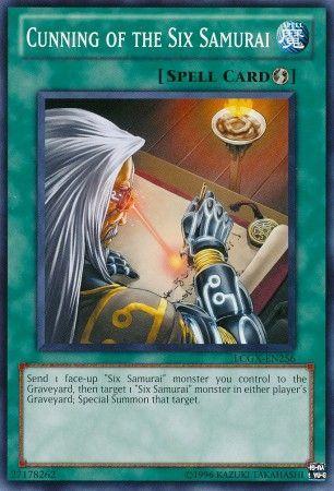 Cunning of the Six Samurai LCGX-EN256 YuGiOh Legendary Collection 2: The Duel Academy Years Mega Pack