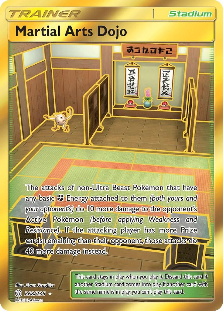 Martial Arts Dojo #268 Pokemon Cosmic Eclipse