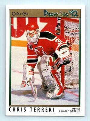 Chris Terreri #197 Hockey Cards 1991 O-Pee-Chee Premier