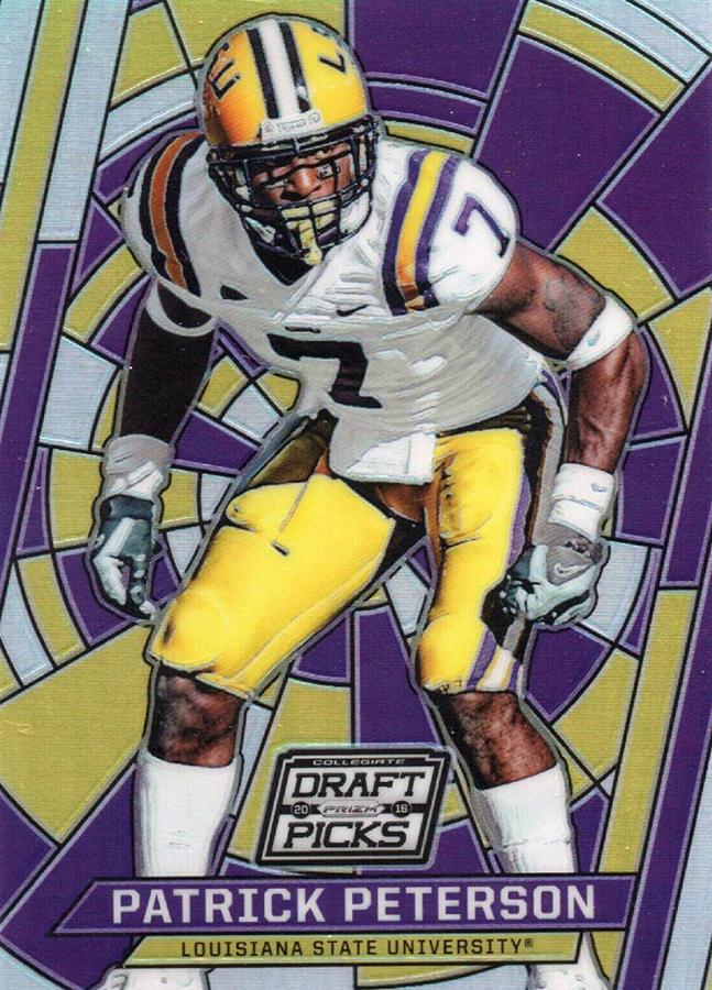 Patrick Peterson #70 2016 Panini Prizm Draft Picks Stained Glass Football