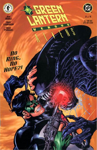 Green Lantern vs. Aliens #3 (2000) Comic Books Green Lantern vs. Aliens