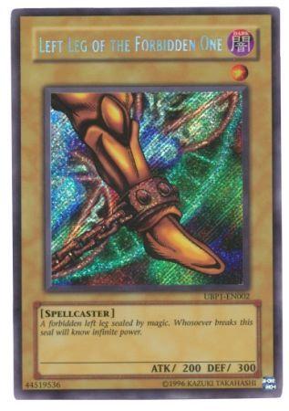 Left Leg of the Forbidden One UBP1-EN002 YuGiOh GX Ultimate Beginner's Pack