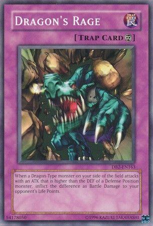 Dragon's Rage DB2-EN163 YuGiOh Dark Beginning 2
