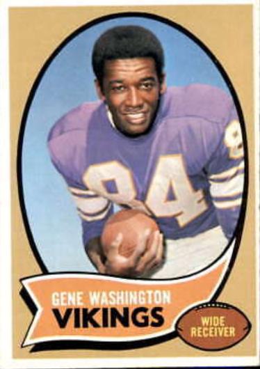 Gene Washington #29 Football Cards 1970 Topps