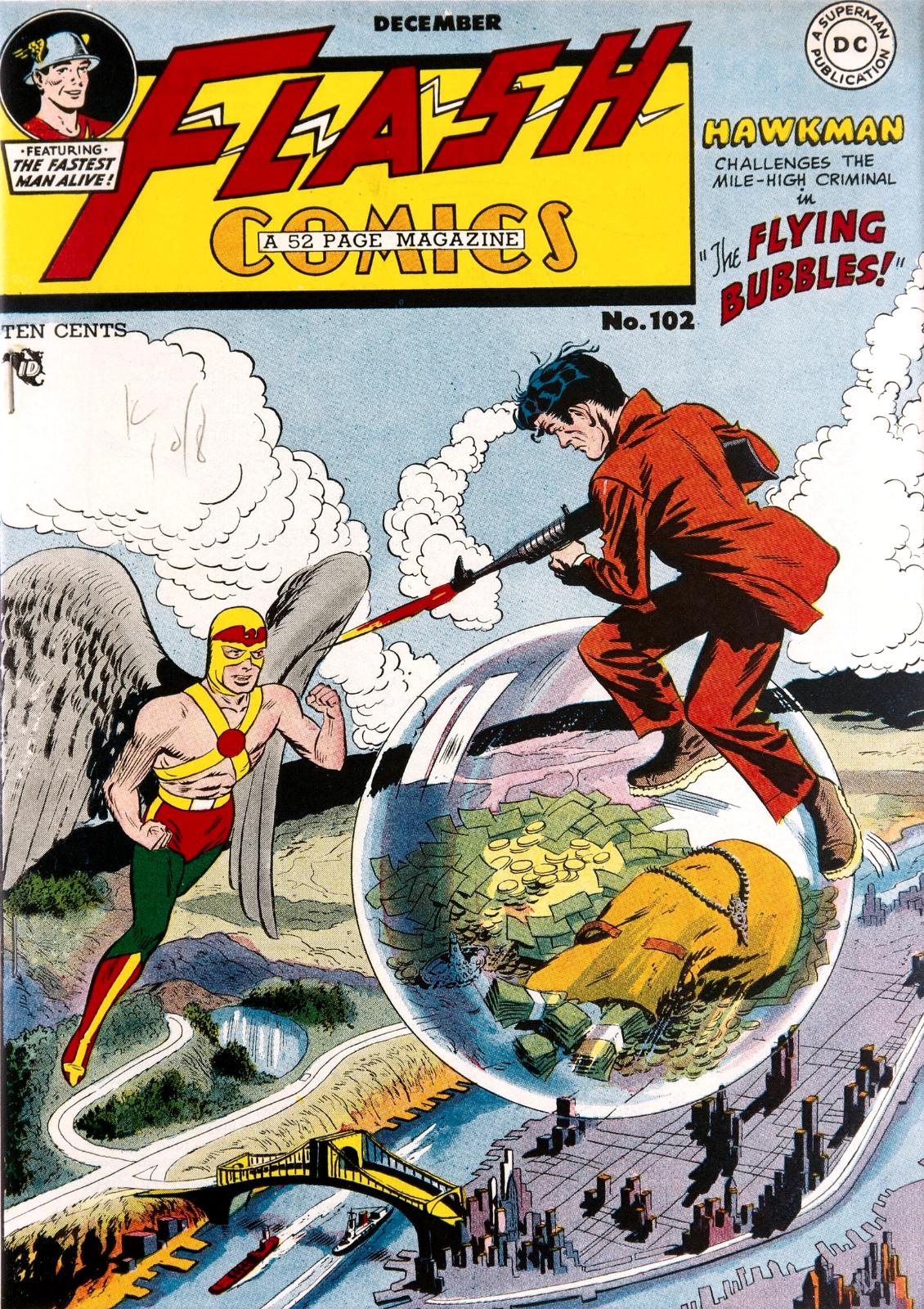 Flash Comics #102 (1948) Comic Books Flash Comics