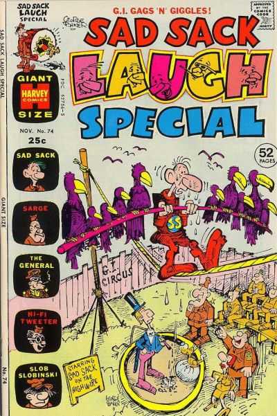 Sad Sack Laugh Special #74 (1969) Comic Books Sad Sack Laugh Special