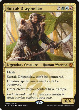 Surrak Dragonclaw Magic Khans of Tarkir