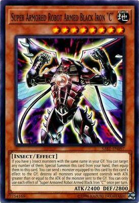 Super Armored Robot Armed Black Iron C SAST-EN097 YuGiOh Savage Strike