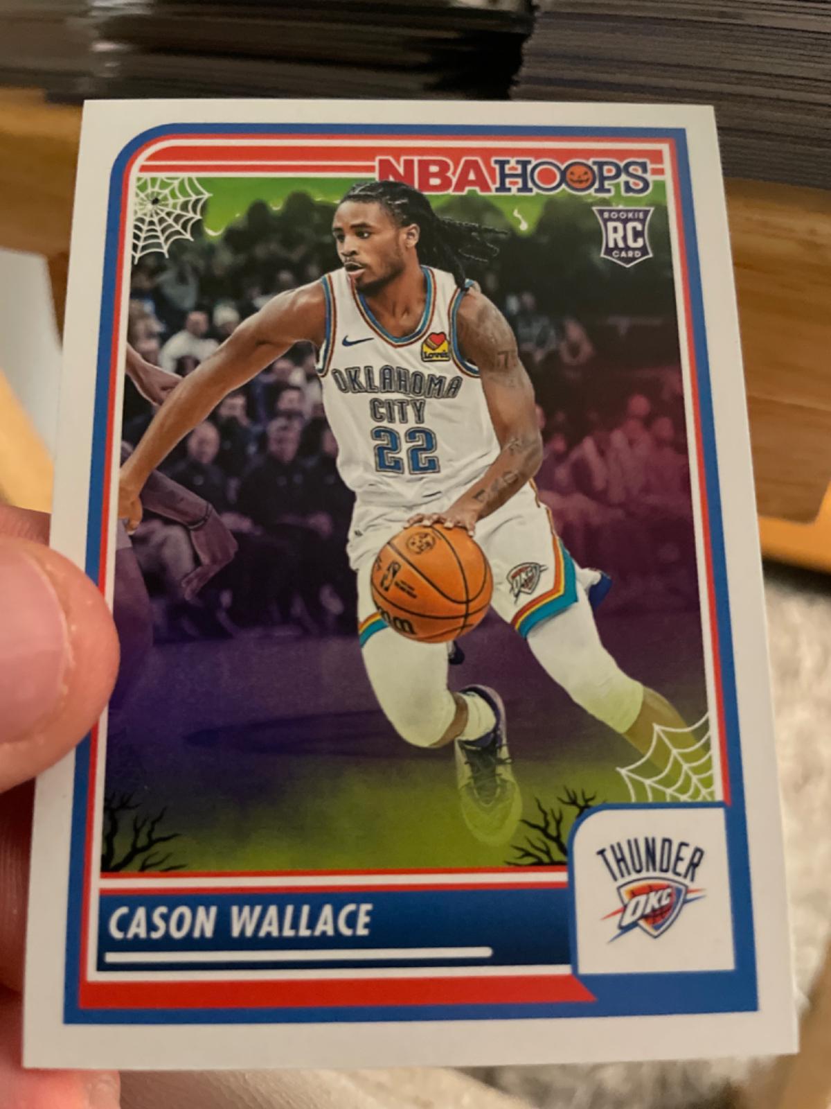 Cason Wallace #76 Basketball Cards 2023 Panini Haunted Hoops