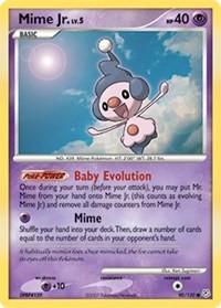 Mime Jr. #90 Pokemon Diamond & Pearl