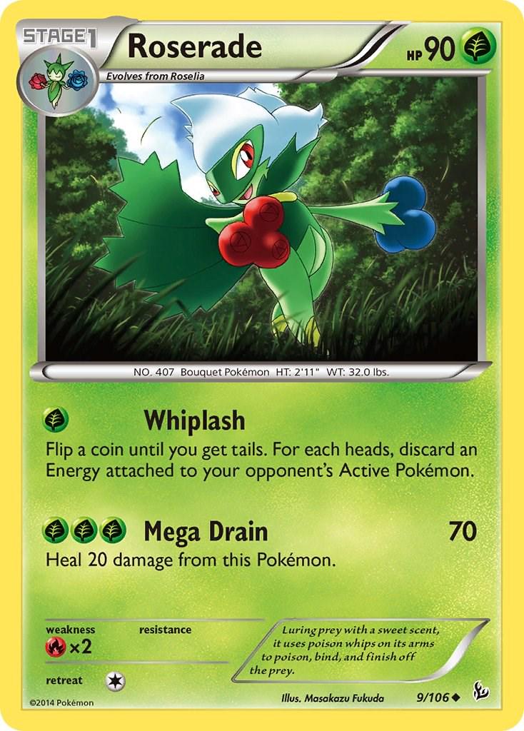 Roserade #9 Pokemon Flashfire