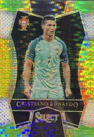 2016 Panini Select Cristiano Ronaldo [Multi Color Prizm] #154 card