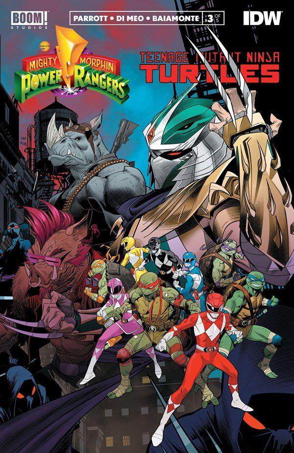 Mighty Morphin Power Rangers / Teenage Mutant Ninja Turtles #3 (2020) Comic Books Mighty Morphin Power Rangers / Teenage Mutant Ninja Turtles