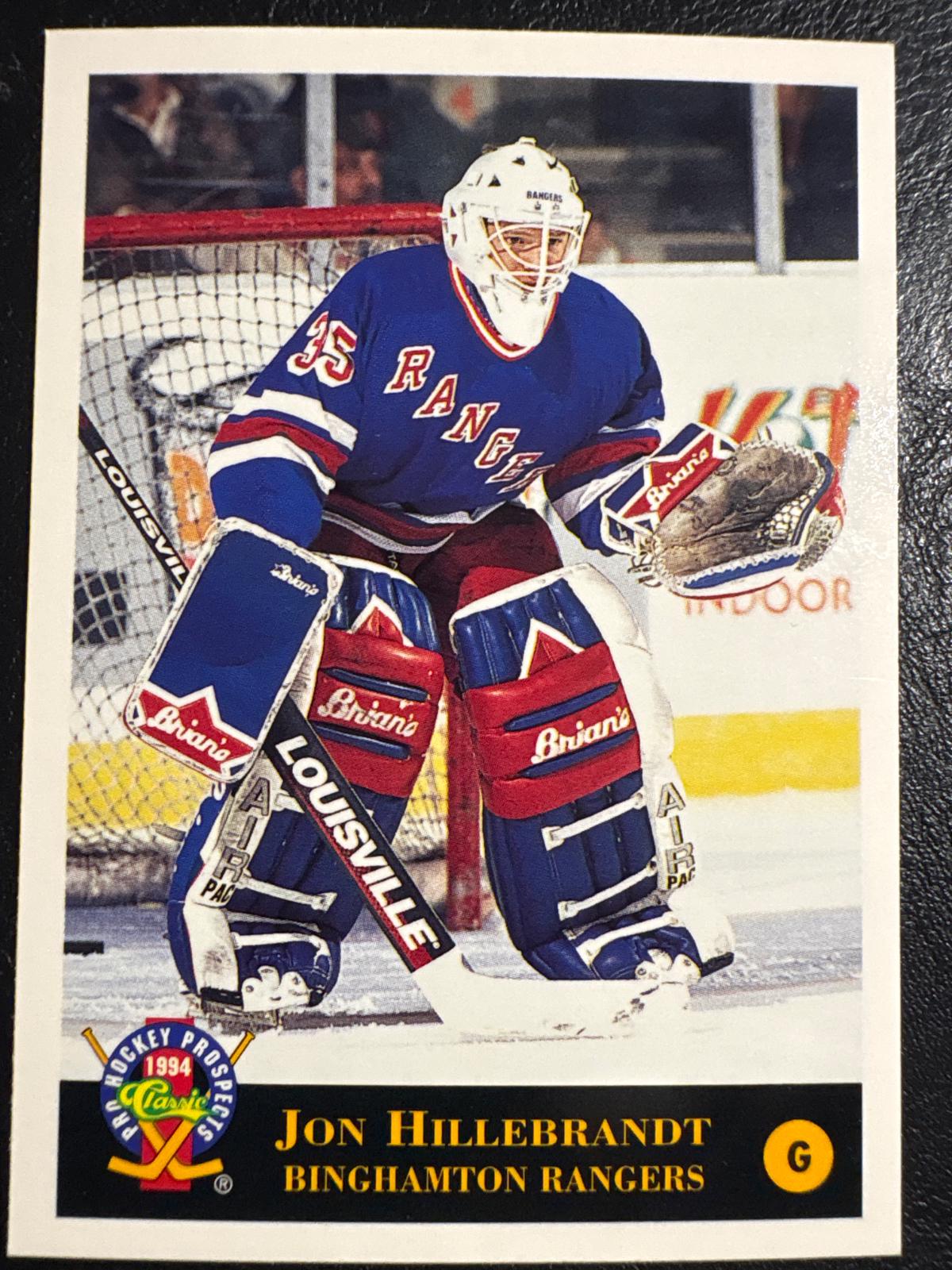 Jon Hillebrandt #162 1994 Classic Pro Hockey Prospects