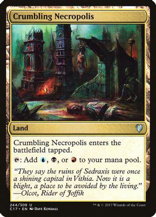 Crumbling Necropolis Magic Commander 2017