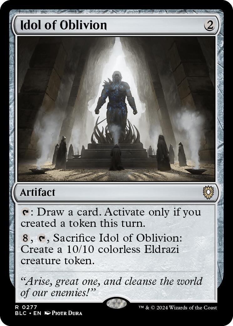 Idol of Oblivion #277 Magic Bloomburrow Commander