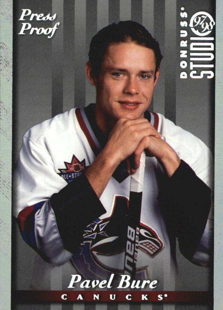 Pavel Bure #14 1997 Donruss Studio Hockey