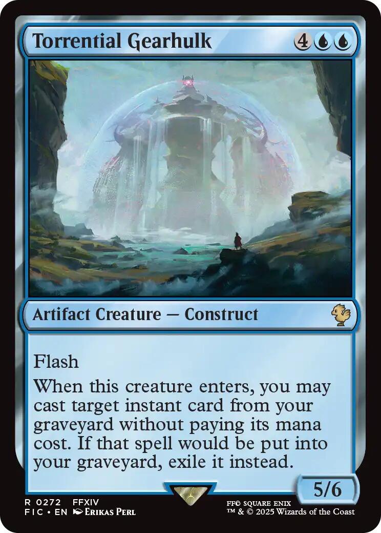 Torrential Gearhulk (Magic Final Fantasy Commander)