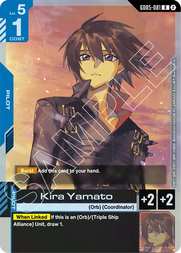 キラページ Kira Yamato #GD05-081 Prices | Gundam Freedom Ascension
