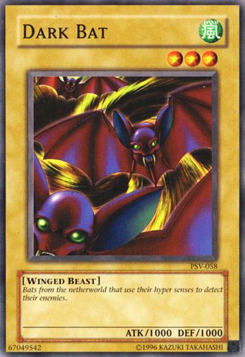 Dark Bat PSV-058 YuGiOh Pharaoh's Servant