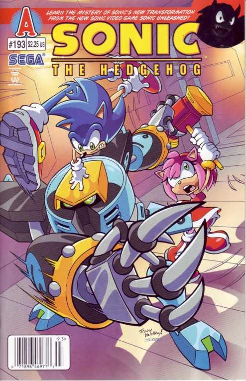 Sonic the Hedgehog #193 (2008) Comic Books Sonic the Hedgehog