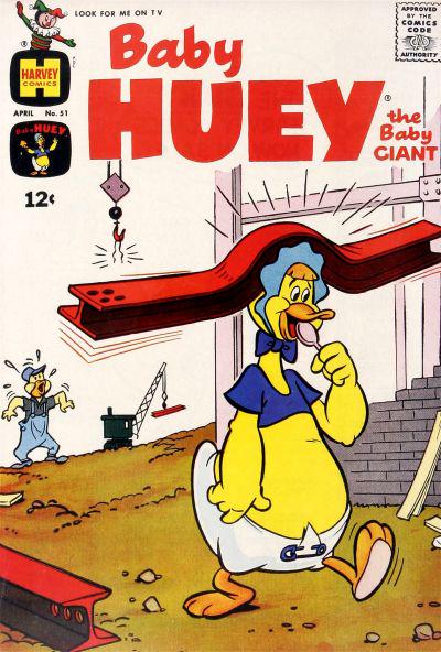 Baby Huey, the Baby Giant #51 (1963) Comic Books Baby Huey, the Baby Giant