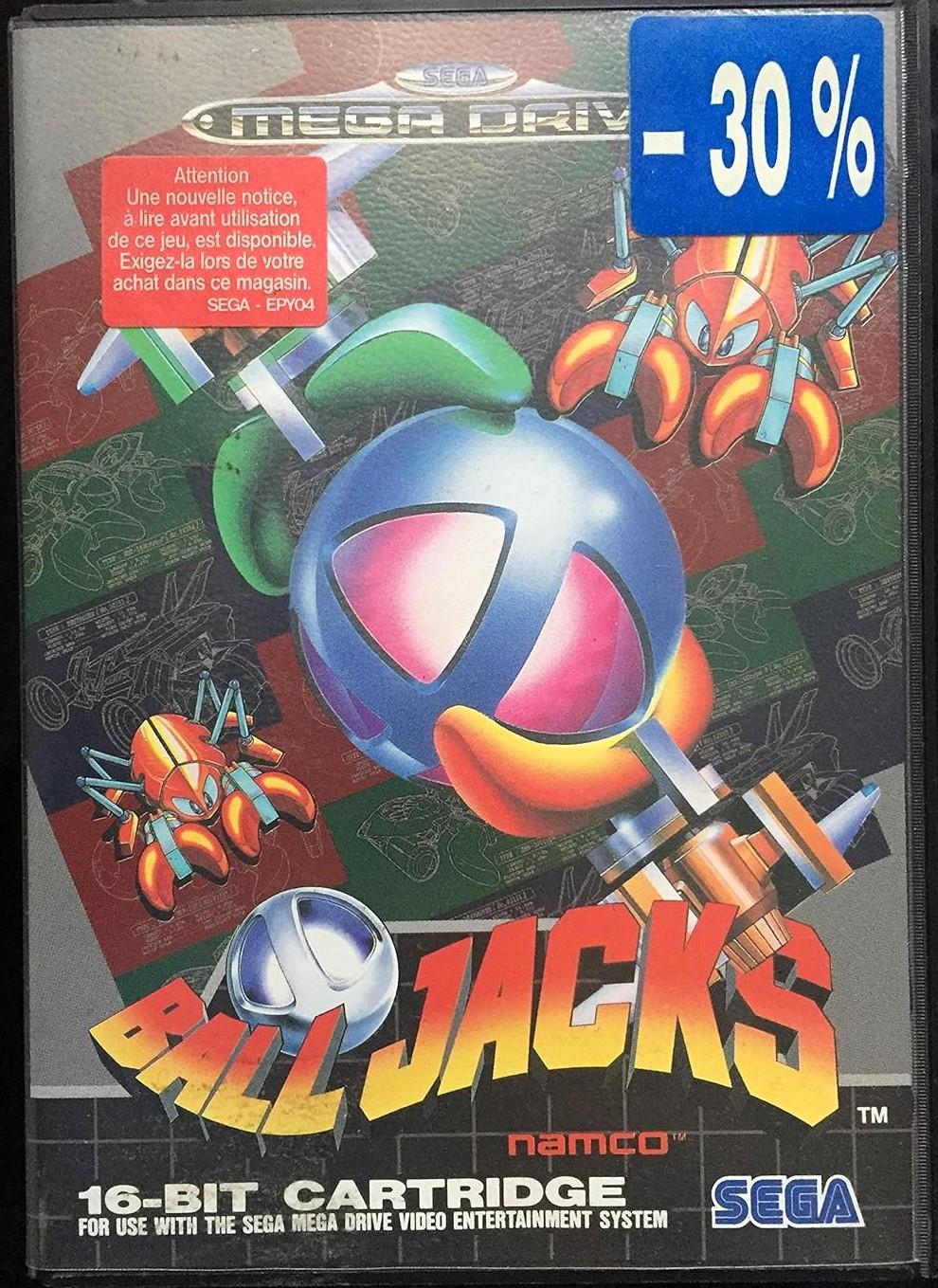 Ball Jacks PAL Sega Mega Drive