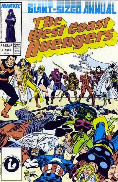 West Coast Avengers Annual #2 (1987) Comic Books West Coast Avengers