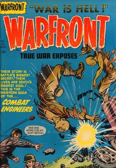 Warfront #22 (1954) Comic Books Warfront
