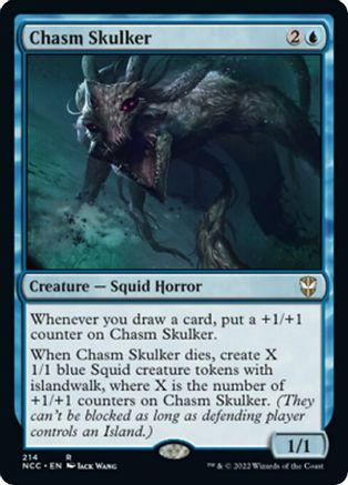Chasm Skulker #214 Magic New Capenna Commander