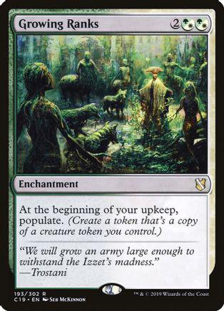 Growing Ranks Magic Commander 2019