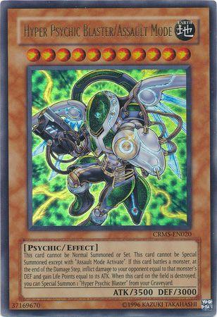 Hyper Psychic Blaster/Assault Mode CRMS-EN020 YuGiOh Crimson Crisis